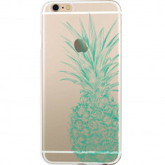 Husa Protectie Spate Bigben COVANANASIP6B Ananas Verde pentru APPLE iPhone 6, iPhone 6S foto