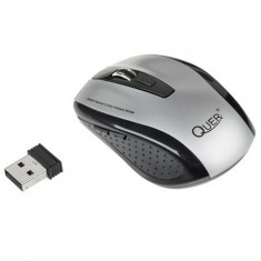 MOUSE OPTIC WIRELESS ARGINTIU QUER foto