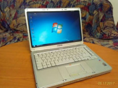 Laptop HP Compaq display 14 lcd wide 1gb ram video ati 128 1,5 ore foto