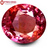 * Piatra naturala Spinel Pinkish Orange - 0.94 ct - certificat