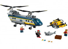 LEGO City - Elicopter pentru expeditii marine 60093 foto