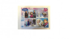 PUZZLE FROZEN 4 X 100 PIESE foto