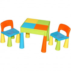 Masuta Guliver cu 2 scaune - Tega Baby - Multicolor foto