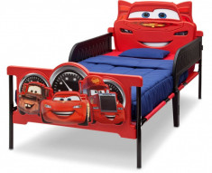 Pat cu cadru metalic Twin Disney Cars foto