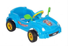 Masina cu pedale - Visul copiilor - Albastru foto