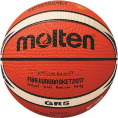 Minge baschet Molten numarul 5 , editie limitata EuroBasket 2017, din cauciuc foto