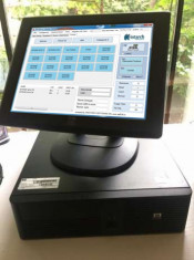 POS Hp Rp5700 + Monitor touch 12&amp;#039; ELO + Soft Vanzare softok.ro foto