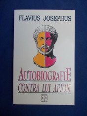 FLAVIUS JOSEPHUS - AUTOBIOGRAFIE.CONTRA LUI APION - 2002 foto