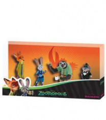 Set 4 figurine - Zootropolis foto