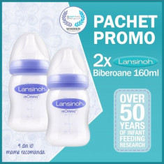 Pachet Promo Biberon 160 ml x 2 buc foto