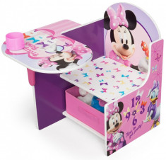 Scaun multifunctional din lemn Disney Minnie Mouse foto