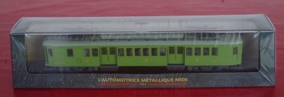 Macheta locomotiva L`Automotrice Metallique Midi - 1925 foto