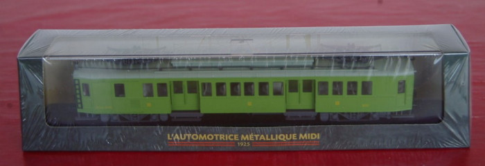 Macheta locomotiva L`Automotrice Metallique Midi - 1925