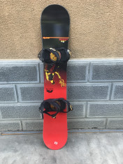 Placa snowboard noua F2 Sonic 158cm cu legaturi Atomic foto