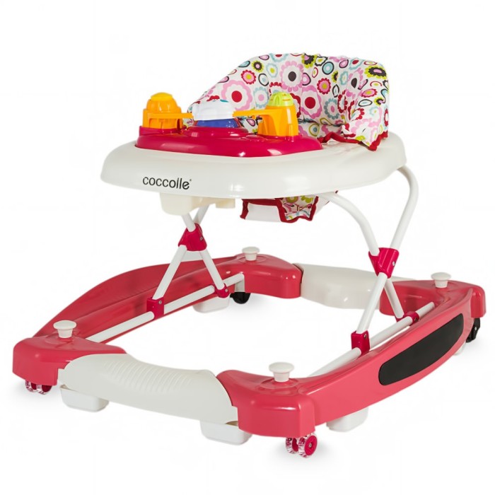 Premergator Coccolle Vivace cu balansoar - Roz foto mare Premergator Coccolle Vivace cu balansoar - Roz foto mare