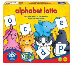 Joc educativ loto in limba engleza - Alfabetul foto