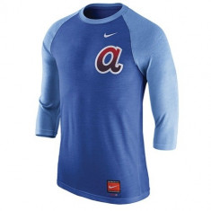 Nike MLB Cooperstown Tri-Blend 3/4 T-Shirt | produs 100% original, import SUA, 10 zile lucratoare - eb270617a foto