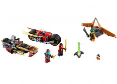 LEGO Ninjago - Urmarirea Ninja cu motocicleta 70600 foto