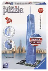 PUZZLE 3D WORLD TRADE CENTER, 216 PIESE foto