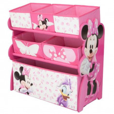 Organizator jucarii cu cadru din lemn Disney Minnie Mouse foto