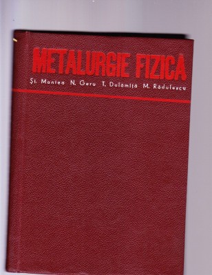 METALURGIE FIZICA foto