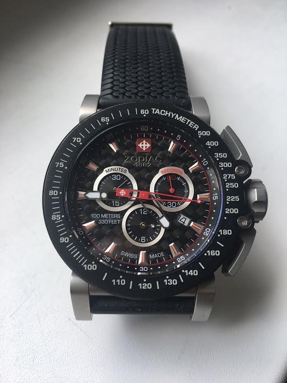 Ceas Swiss Made ZODIAC ZO8503 Racer Chronograph ZMX-02 | arhiva