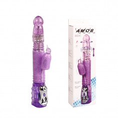 Vibrator iepuras cu cap rotabil si functia sus-jos foto