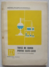 Trusa De Chimie Pentru Elevi De Liceu - instructiuni De Folosire foto