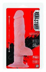 Vibrator cu ventuza REALSTUFF 17 cm foto