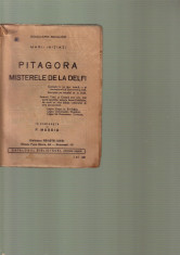 Edouard Schure - Pitagora , misterele de la Delfi foto