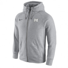 Nike College Gridiron Grey Full Zip Hoodie | produs 100% original, import SUA, 10 zile lucratoare - eb280617a foto