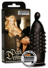 Prezervative negre Secura Dark Desire 12 buc foto