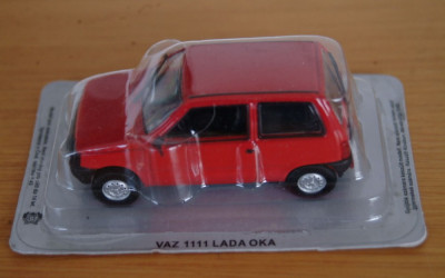 Macheta VAZ 1111 Lada Oka Masini de Legenda Polonia scara 1:43 foto