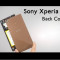 Carcasa Capac Baterie Sticla Spate + Adeziv Lipire Sony Xperia Z3 Copper