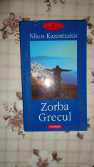 Zorba grecul ed.polirom/345pagini- Nikos Kazantzakis foto