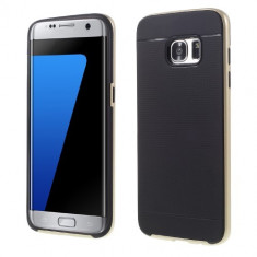Husa Samsung Galaxy S7 Edge - Hybrid Mesh Gold foto
