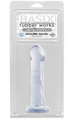 Dildo cu ventuza Basix Rubber Works - 16.5 cm foto