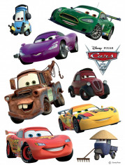 Stickere perete Disney - Cars foto