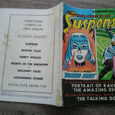 Amazing stories of suspense/ benzi desenate Alan Class// varianta UK dupa Marvel