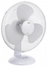 Ventilator de masa Well FAN-DESK-FROSTY-WL, 45 W, Alb, foto