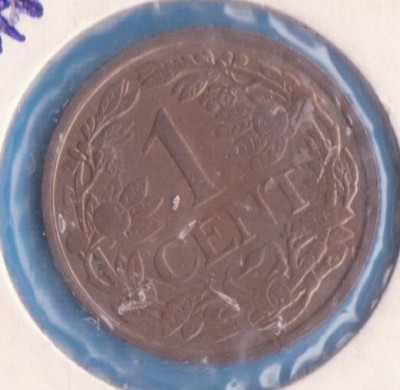 (M1627) MONEDA OLANDA - 1 CENT 1931 foto