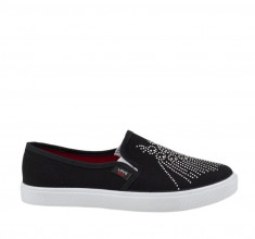 Pantofi dama casual negru VGTLOW837.1N.BNB foto