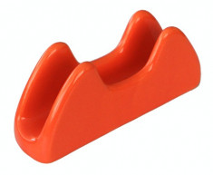 Suport servetele din ceramica 14cm culoare orange Seramic foto