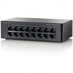 Switch Cisco Small Business SG110-16HP-EU 16 porturi foto