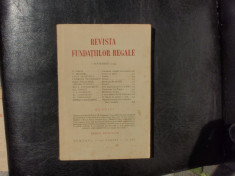 Revista fundatiilor regale no.9 Septembrie 1934 foto