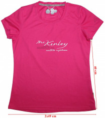 Tricou McKinley, Polygiene, Sun Protection, Dry-Plus, dama, marimea 38(M) foto