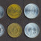 GERMANIA RDG SET COMPLET DE MONEDE 1+5+10+20+50 Pfennig +1+2 Mark 1972-1989 UNC