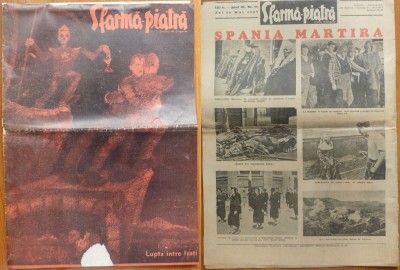Revista Sfarma Piatra, nr. 77, 1937, Director Al. Gregorian, revista a miscarii legionare foto