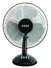 Ventilator pentru birou ZASS, 3 viteza, alb, 35 W ZFT 1202 foto