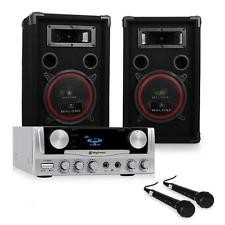 Sistem PA &amp;quot;EASY&amp;quot; DJ Set cutii amplificator Microfoane 1000W foto